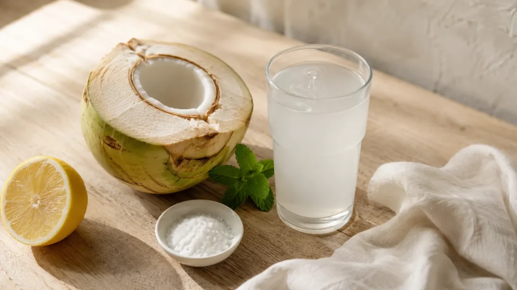 Coconut Water + Sea Salt
