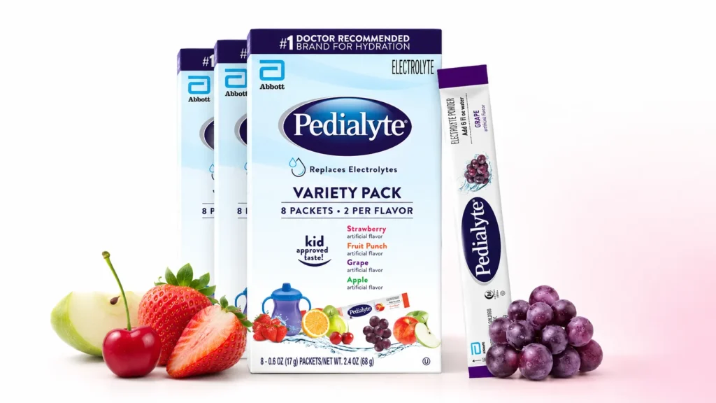 Pedialyte Electrolyte Powder Packs