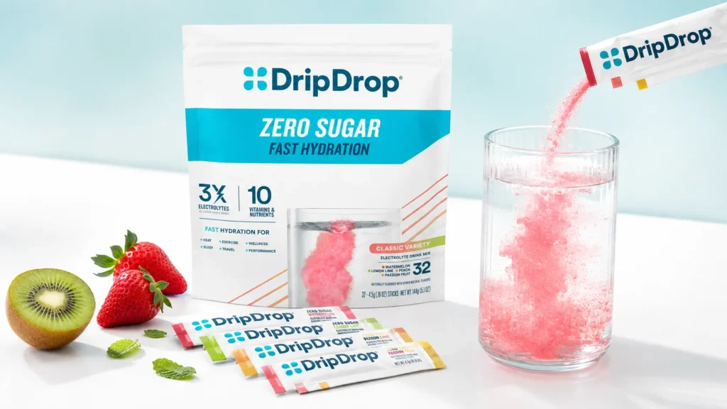 DripDrop Zero - Best for Fast Headache Relief