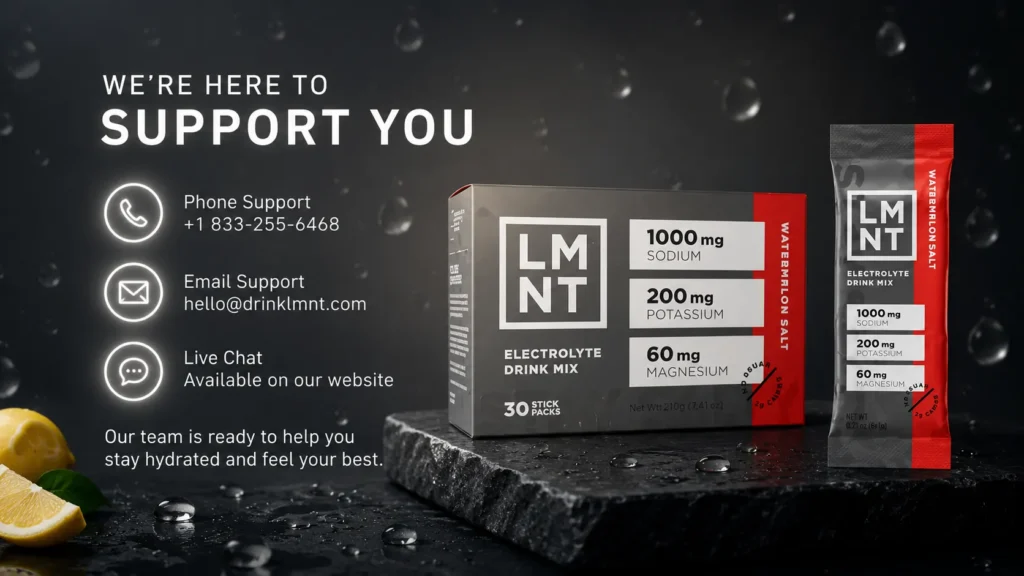 How to Contact LMNT Support If You Cannot Cancel Online