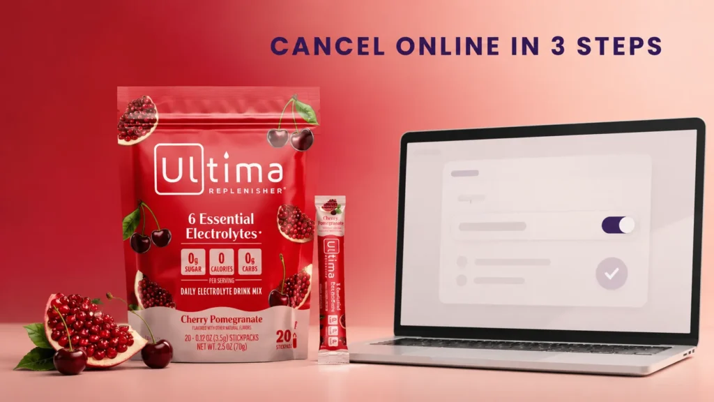 How to Cancel Ultima Replenisher Subscription Online