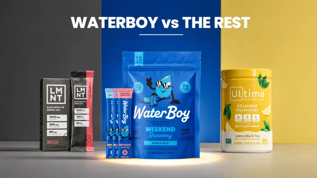 Waterboy vs Other Electrolyte Powders