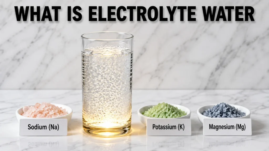 What Is Electrolyte Water