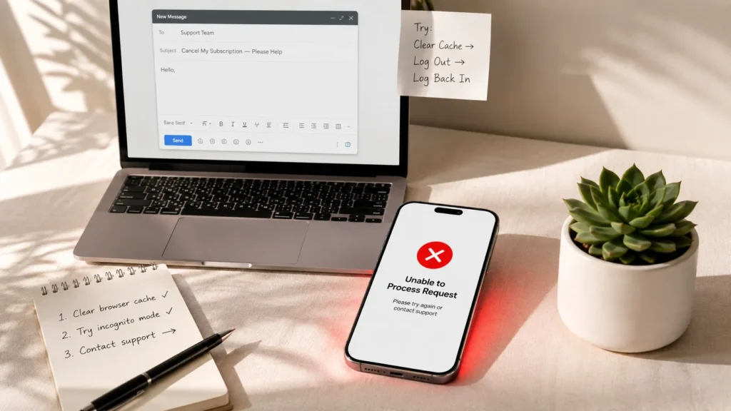 What to Do If Cancellation Is Not Working