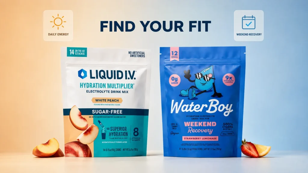 Which product may suit you better