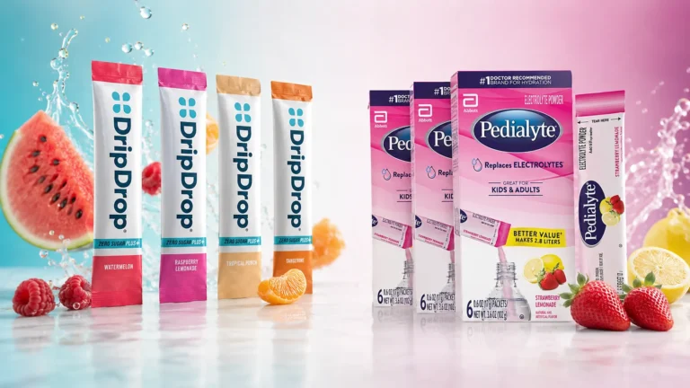 DripDrop vs Pedialyte Which Rehydration Drink Should You Actually Use