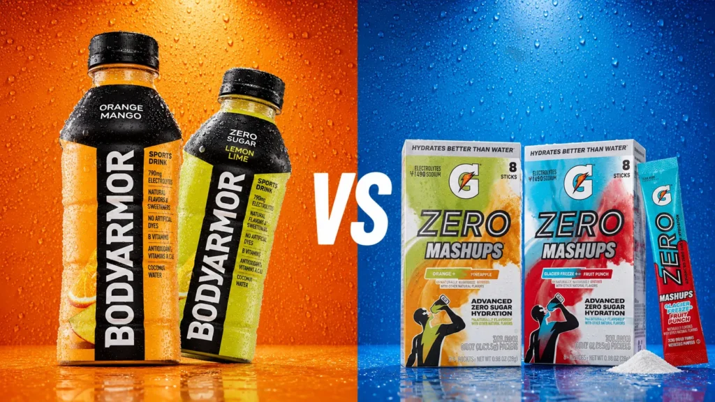 Body Armor vs Gatorade