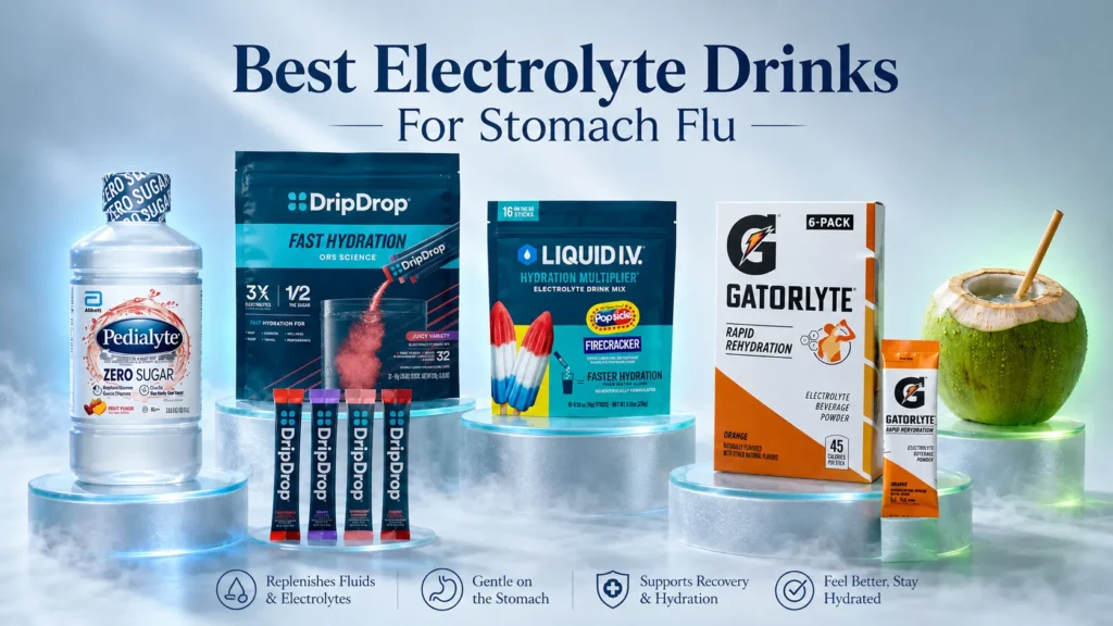 Best Electrolyte Drinks For Stomach Flu