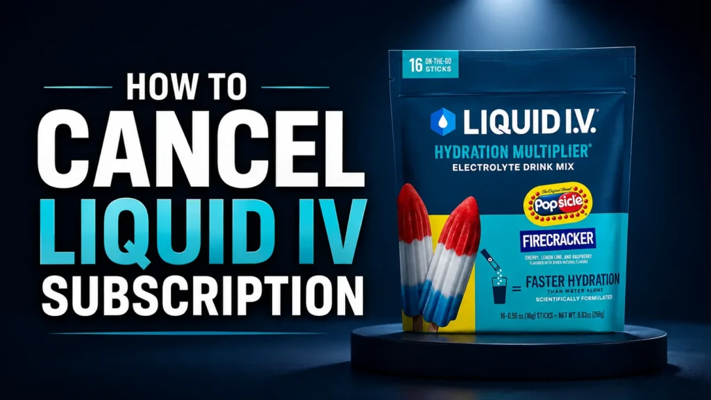 How to Cancel Liquid IV Subscription