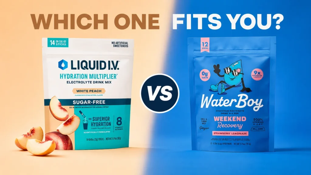 Liquid IV vs Waterboy