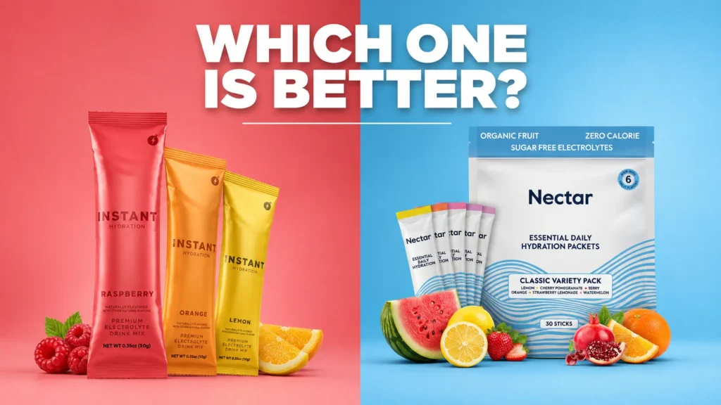 Instant Hydration vs Nectar