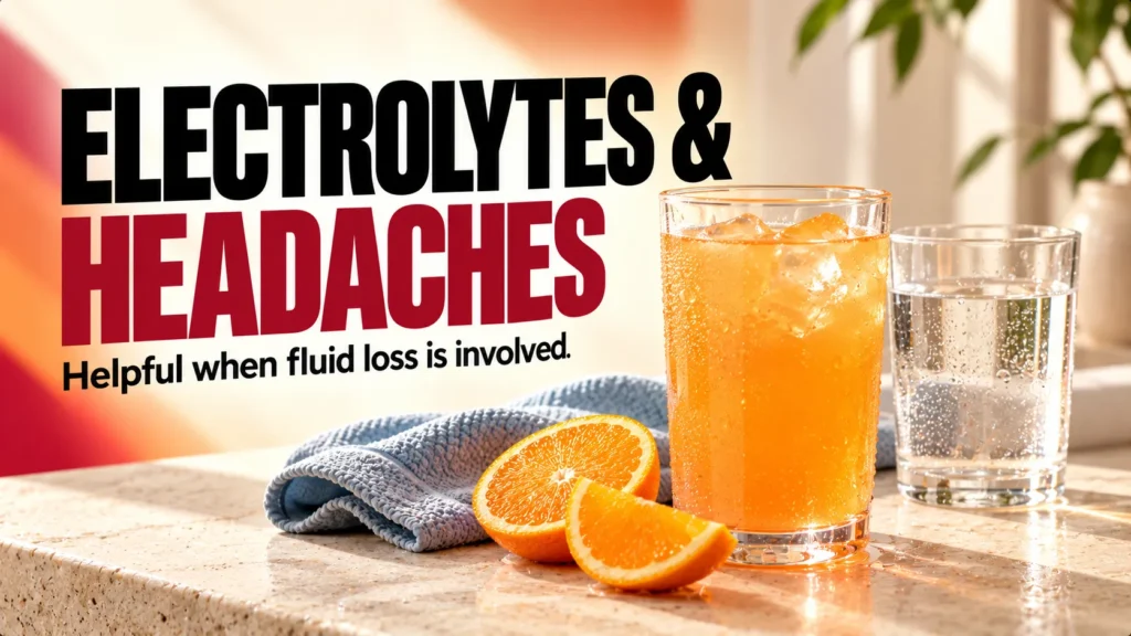 Do Electrolytes Help With Headaches