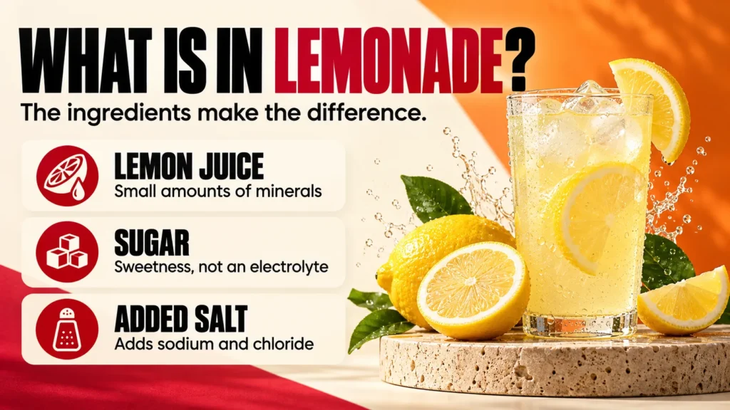 How Much Potassium Is in Homemade Lemonade